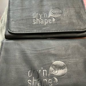 Sigma brushes dry and shape pouch